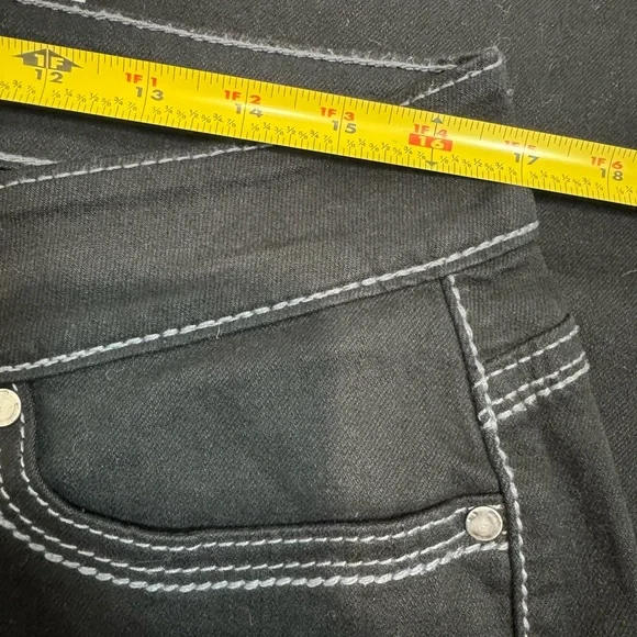 Levi's 529 Curvy Straight Leg Women’s 14M W32L32 Black Jeans - Picture 7 of 9